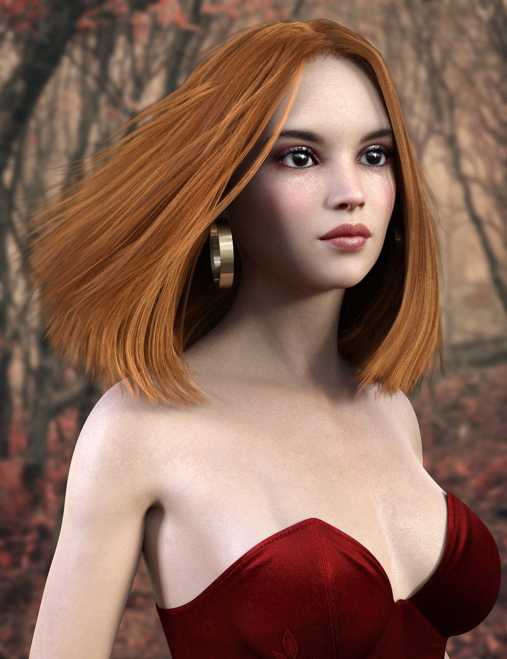 Natty Hair for Genesis 8 Female(s)