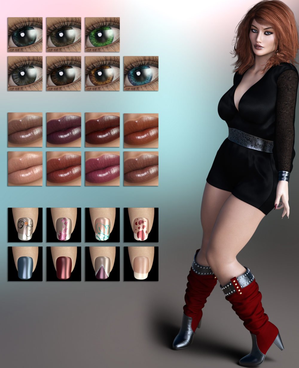 3DS Rhayna Genesis 8 Female