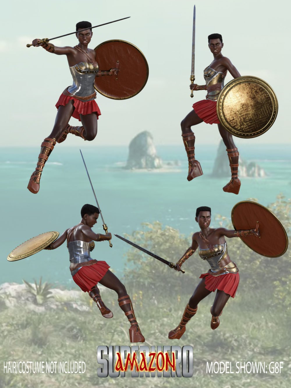 SuperHero Amazon for G8F Volume 2