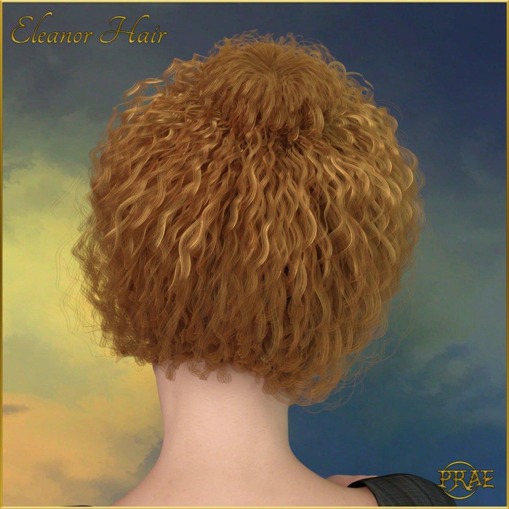 Prae-Eleanor Hair G3/G8 Daz