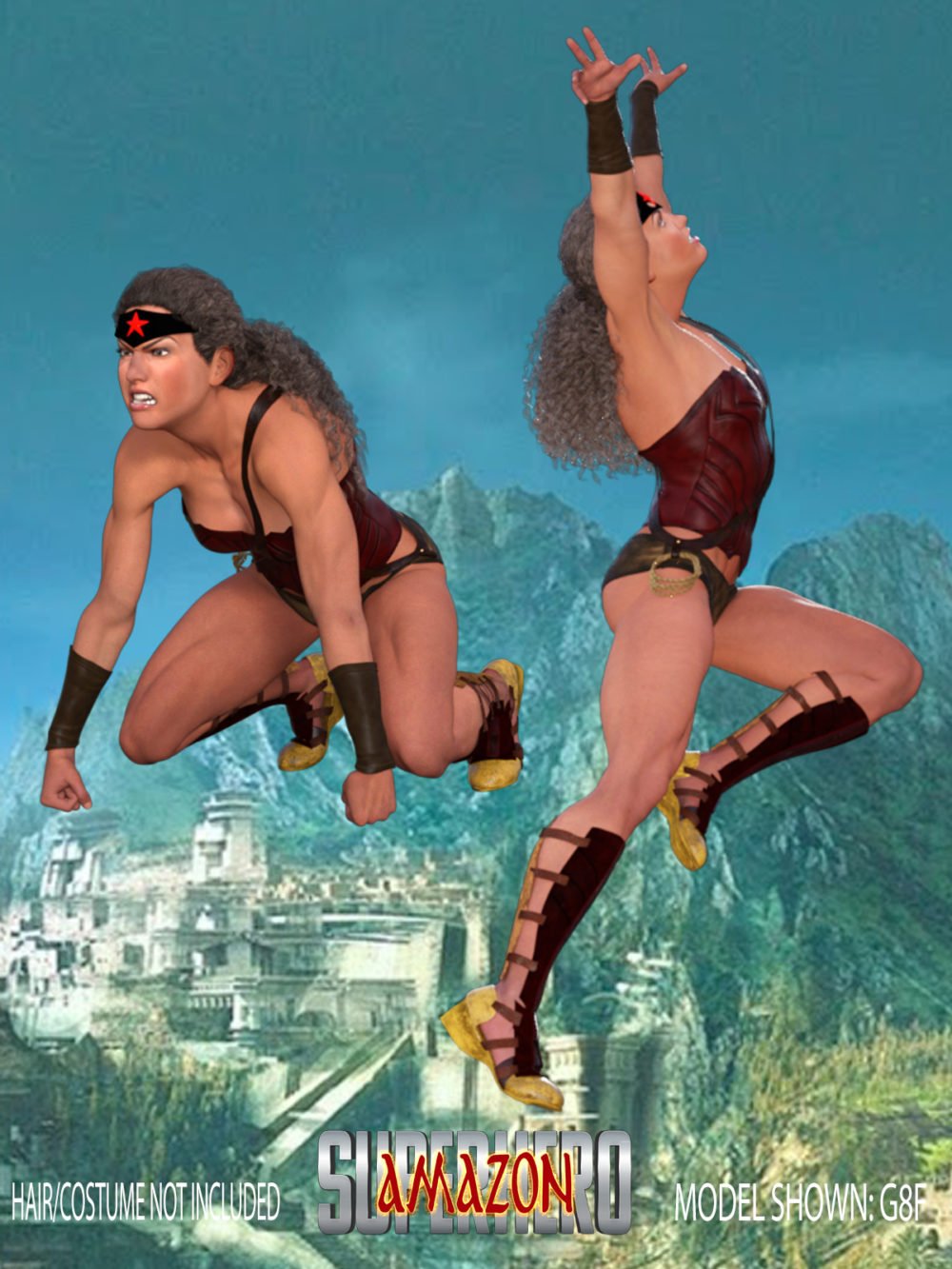 SuperHero Amazon for G8F Volume 3