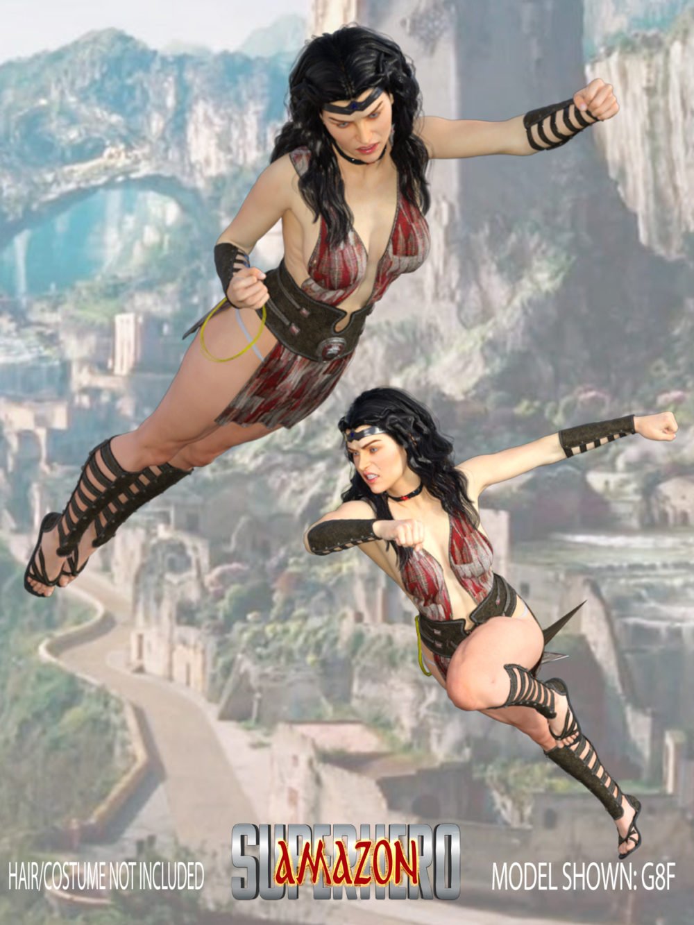 SuperHero Amazon for G8F Volume 4