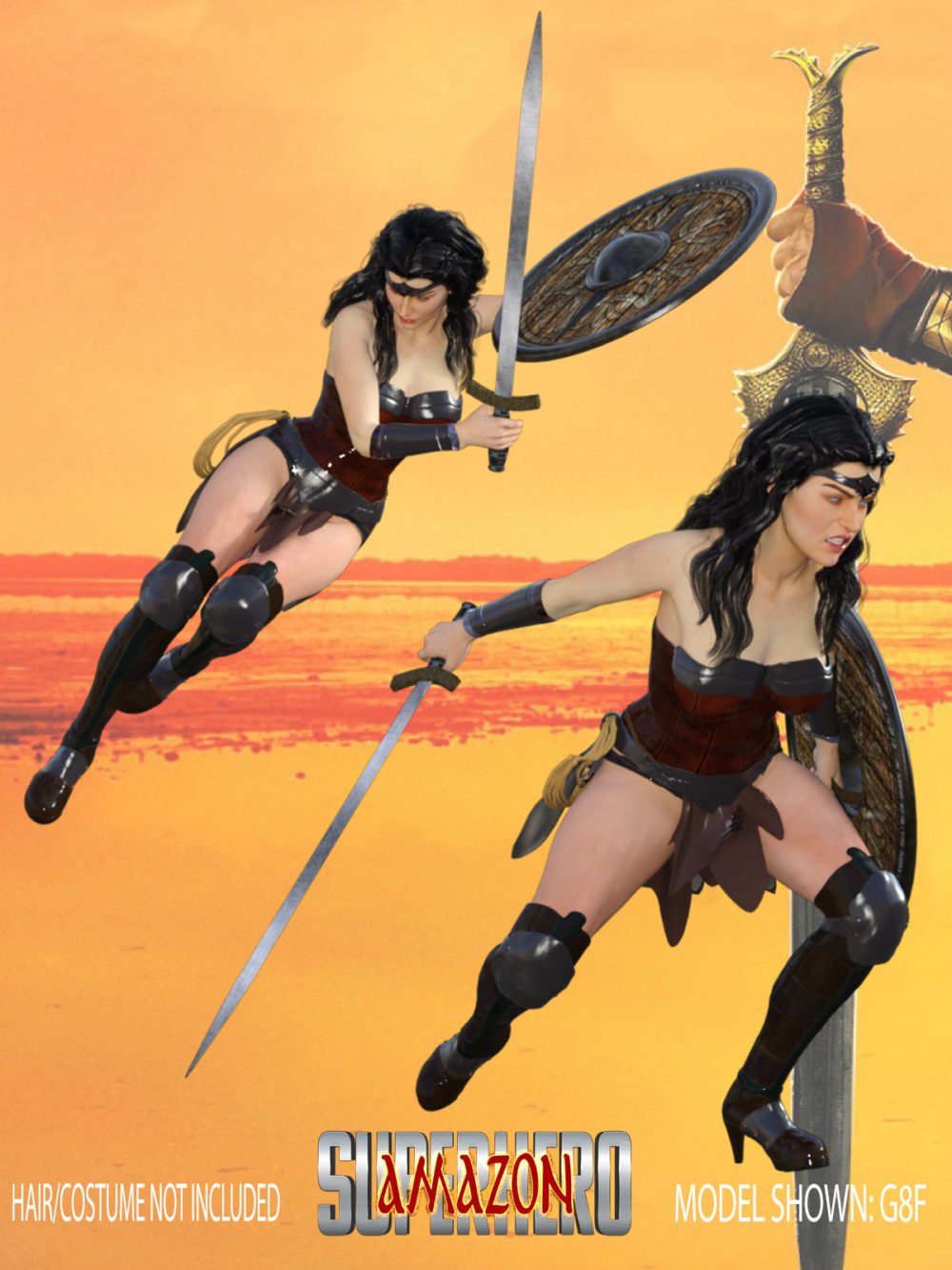 SuperHero Amazon for G8F Volume 5