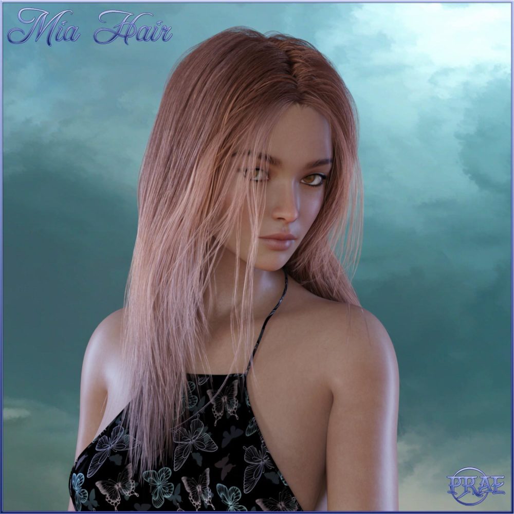 Prae-Mia Hair For G8 Daz