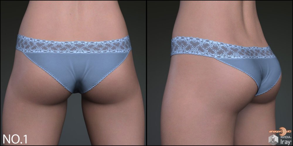 Small Glutes Morphs for G8F Vol 2