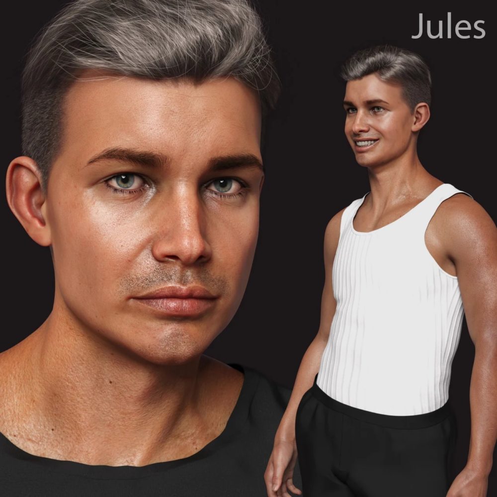 Real Faces and Bodies for Juan Carlos 8