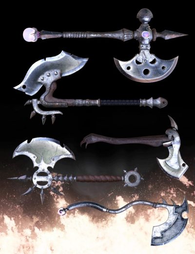 Fantasy-Axes-Collection-Vol1-for-Genesis-8-1