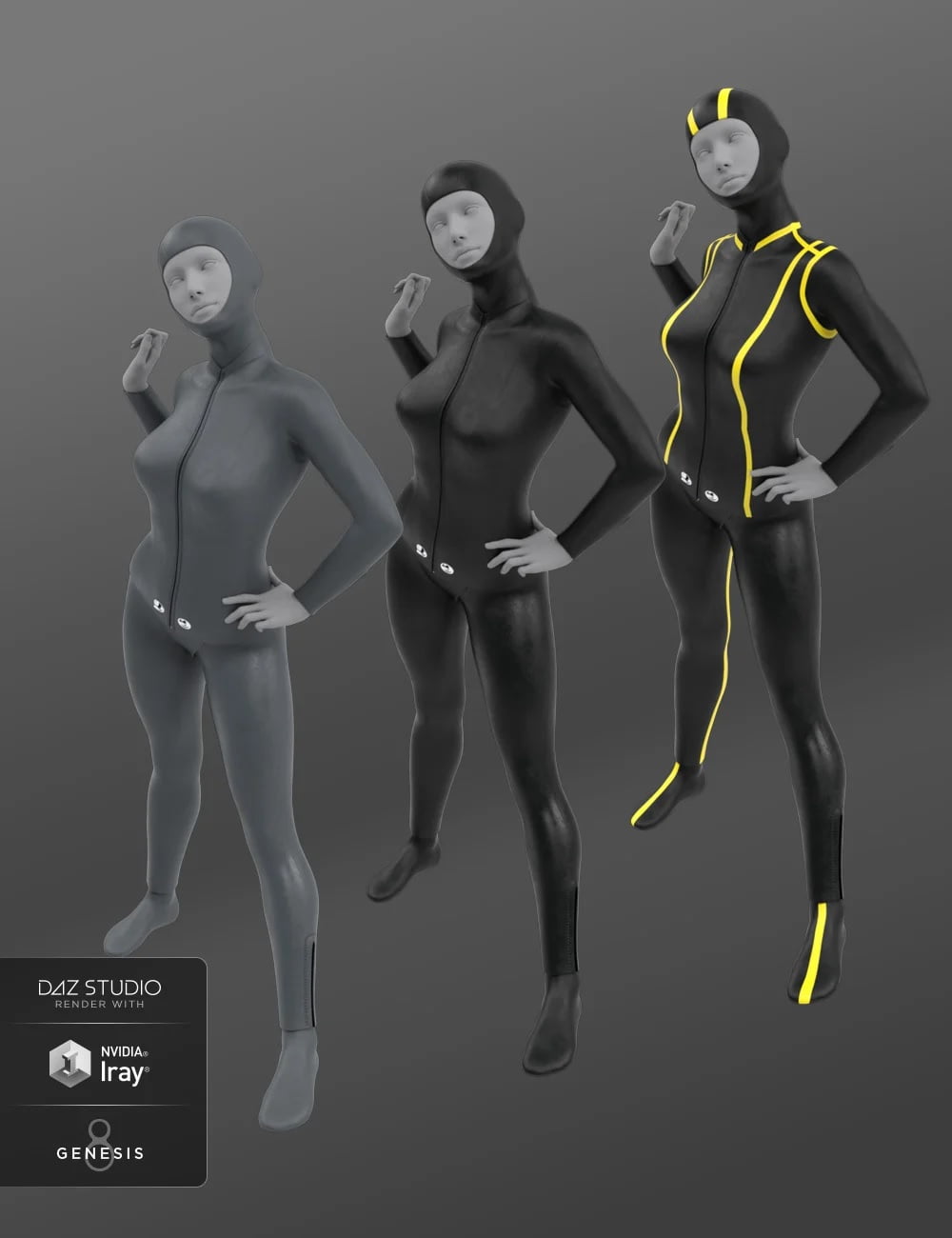 Vintage Scuba Gear for Genesis 8 Female(s)