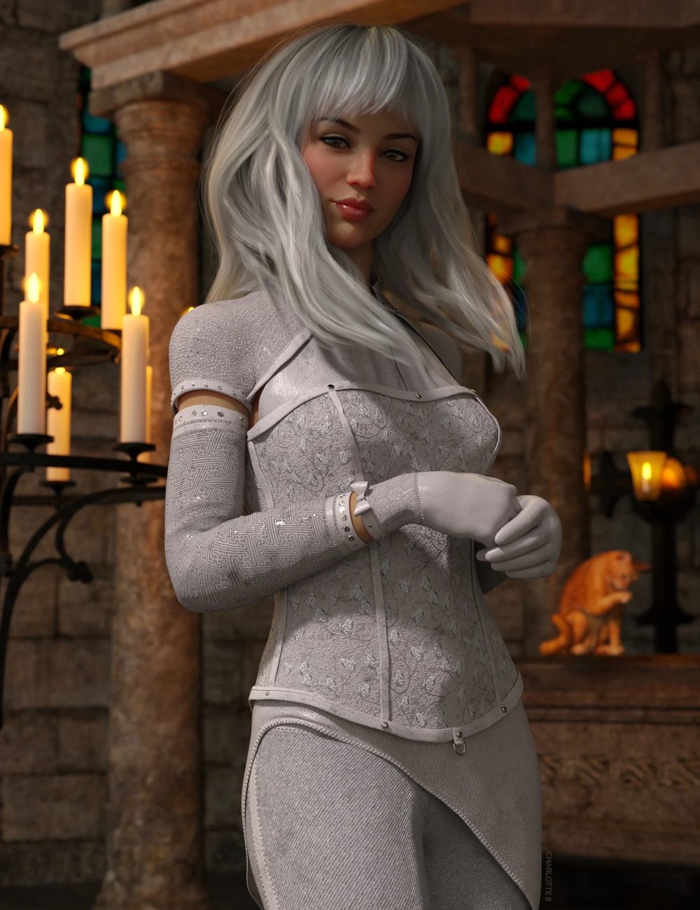 Blackwood Outfit for Genesis 8 Female
