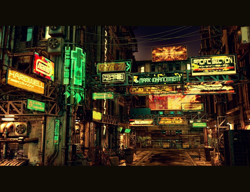 Cyberpunk Neon Signs