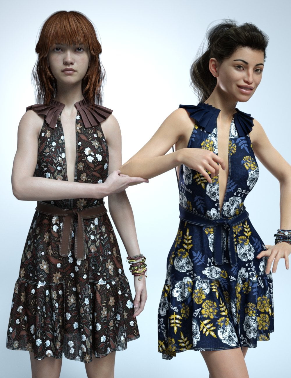 dForce Jasmine Outfit Textures