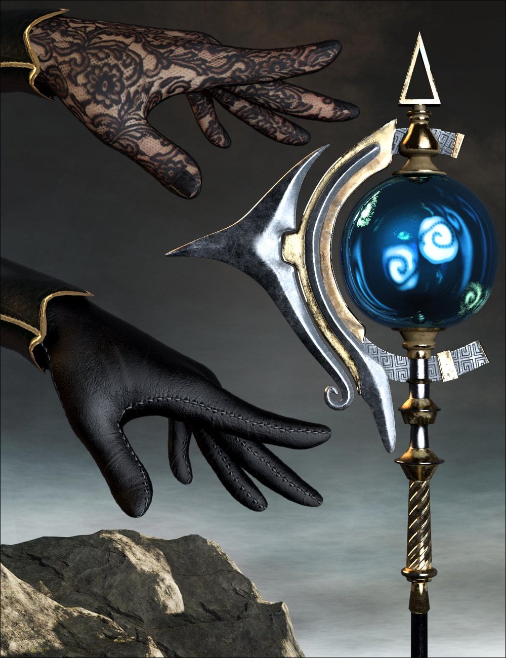 dForce Miki the Witch Outfit Set for Genesis 8 Females