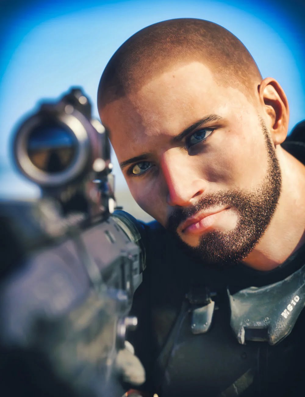 Fabian HD for Genesis 8 Male