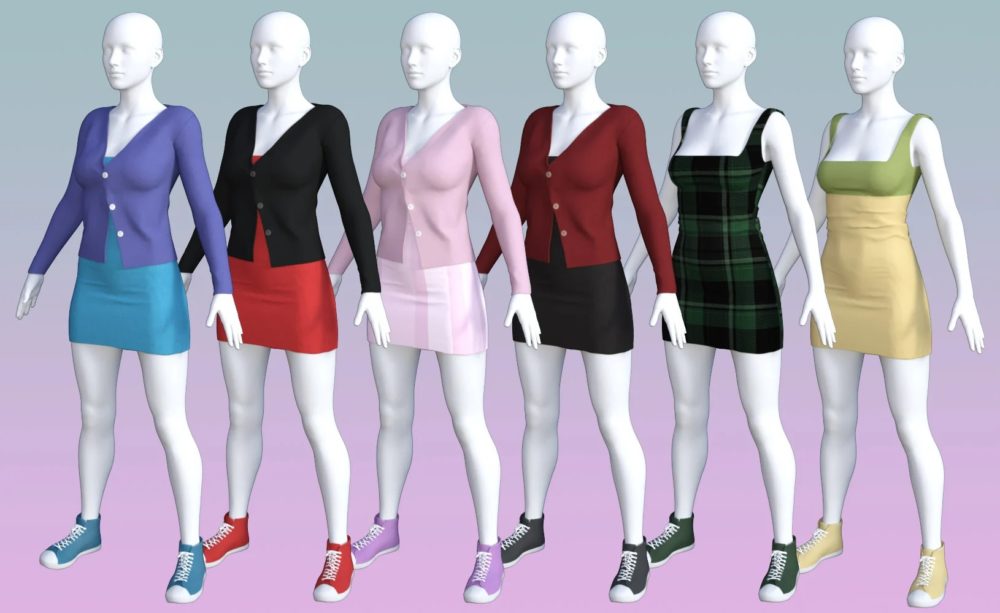 Fall Wardrobe for Genesis 8 Female(s)