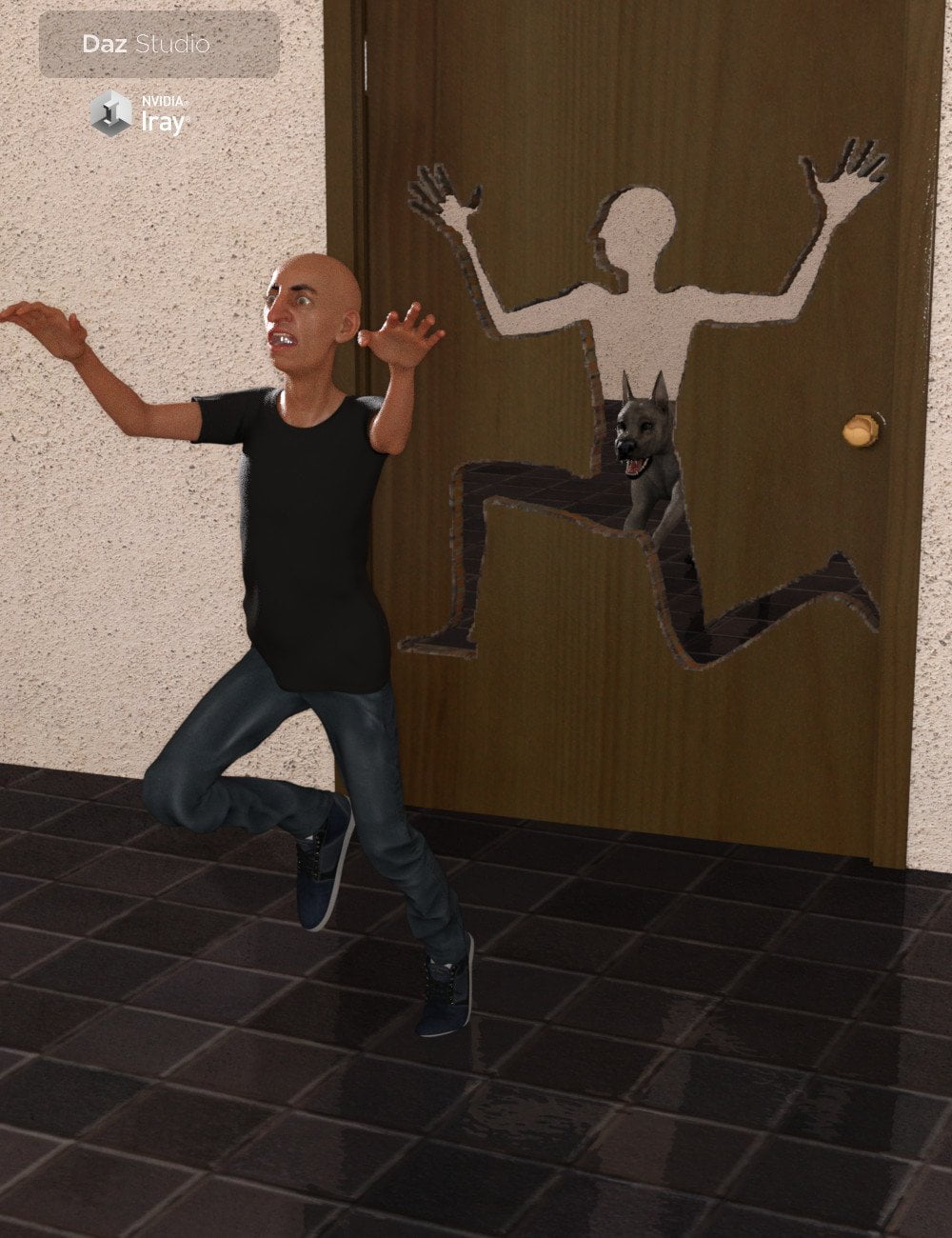 Gescon: Constructive Solid Geometry for Daz Studio