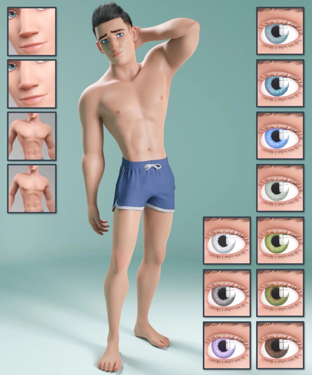 Hal for Genesis 8 Male