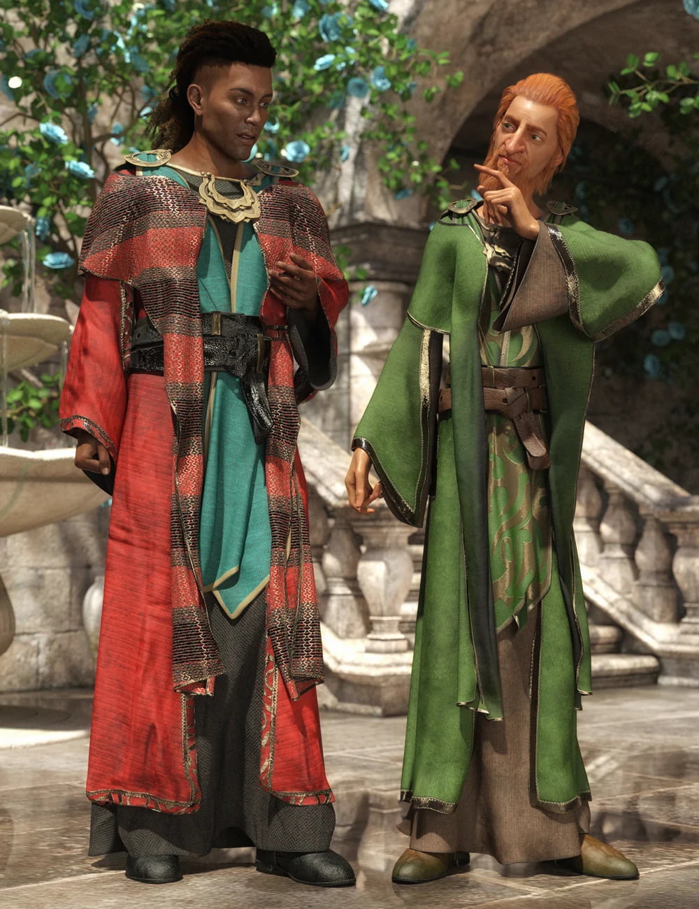 dForce Insidious Monk Textures