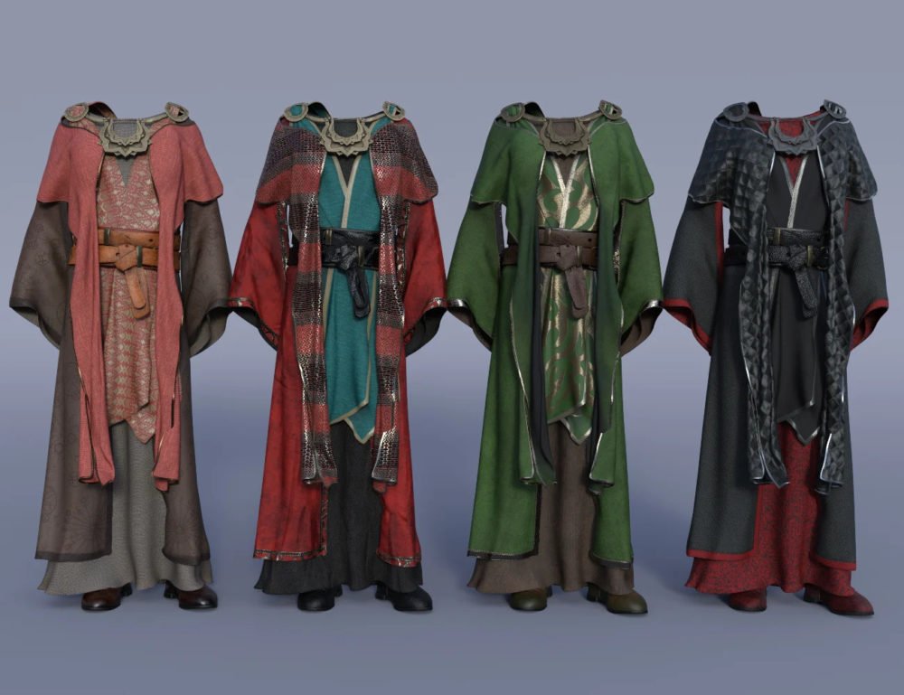 dForce Insidious Monk Textures