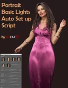 MD Portrait - Basic Lights Auto Set Up Script
