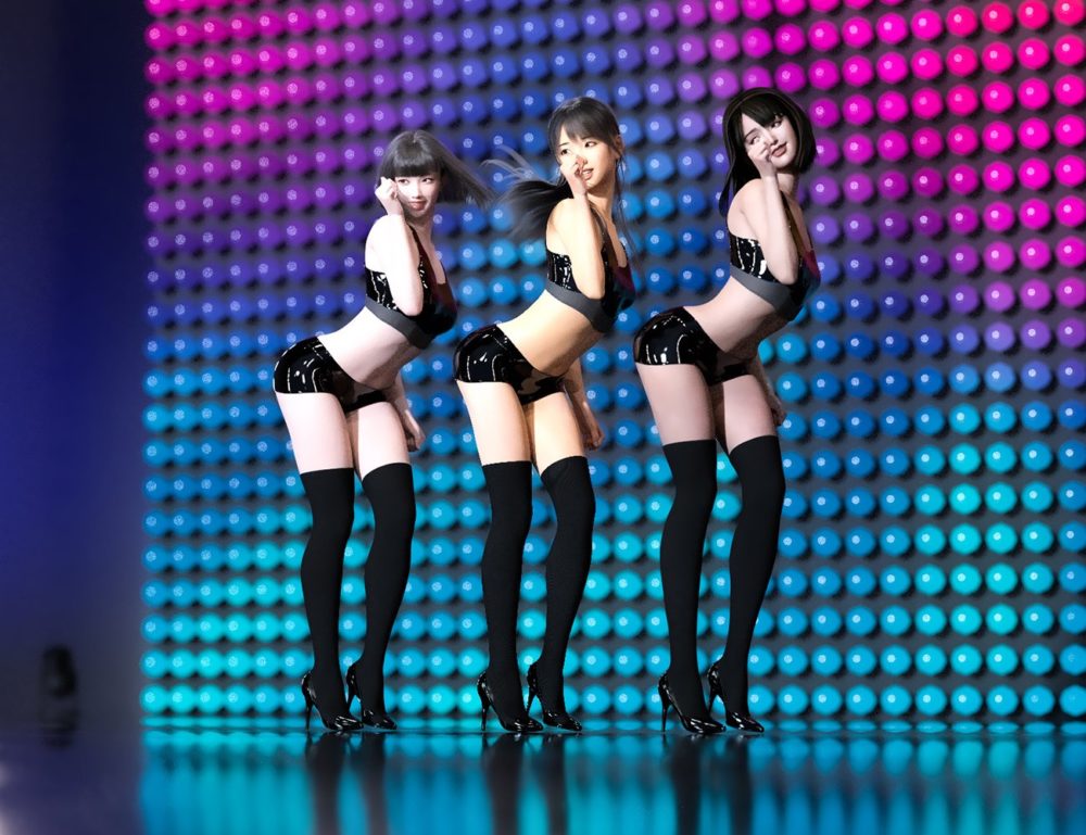 K-Dance Poses for Genesis 8 Female