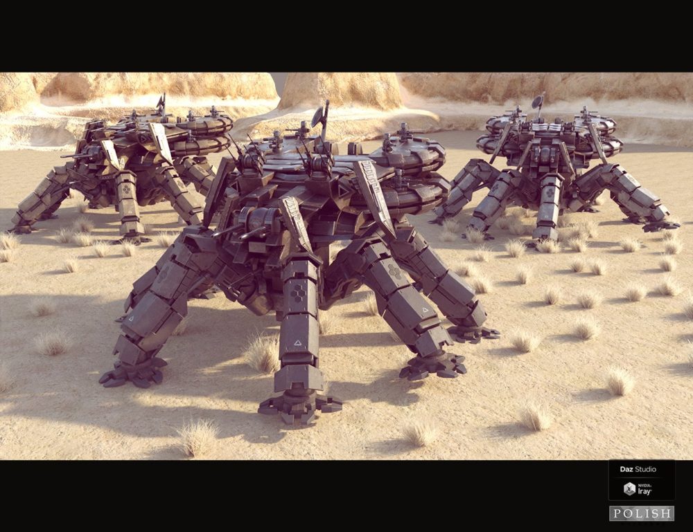 Sci-Fi LS Spider Mecha