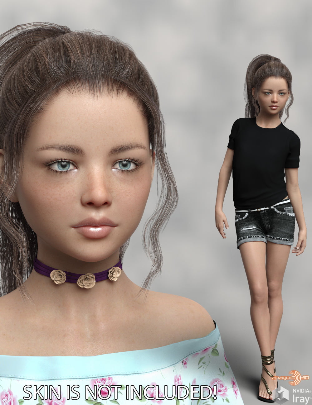 Anagord Tweens G8F Vol 2 ⋆ Freebies Daz 3D