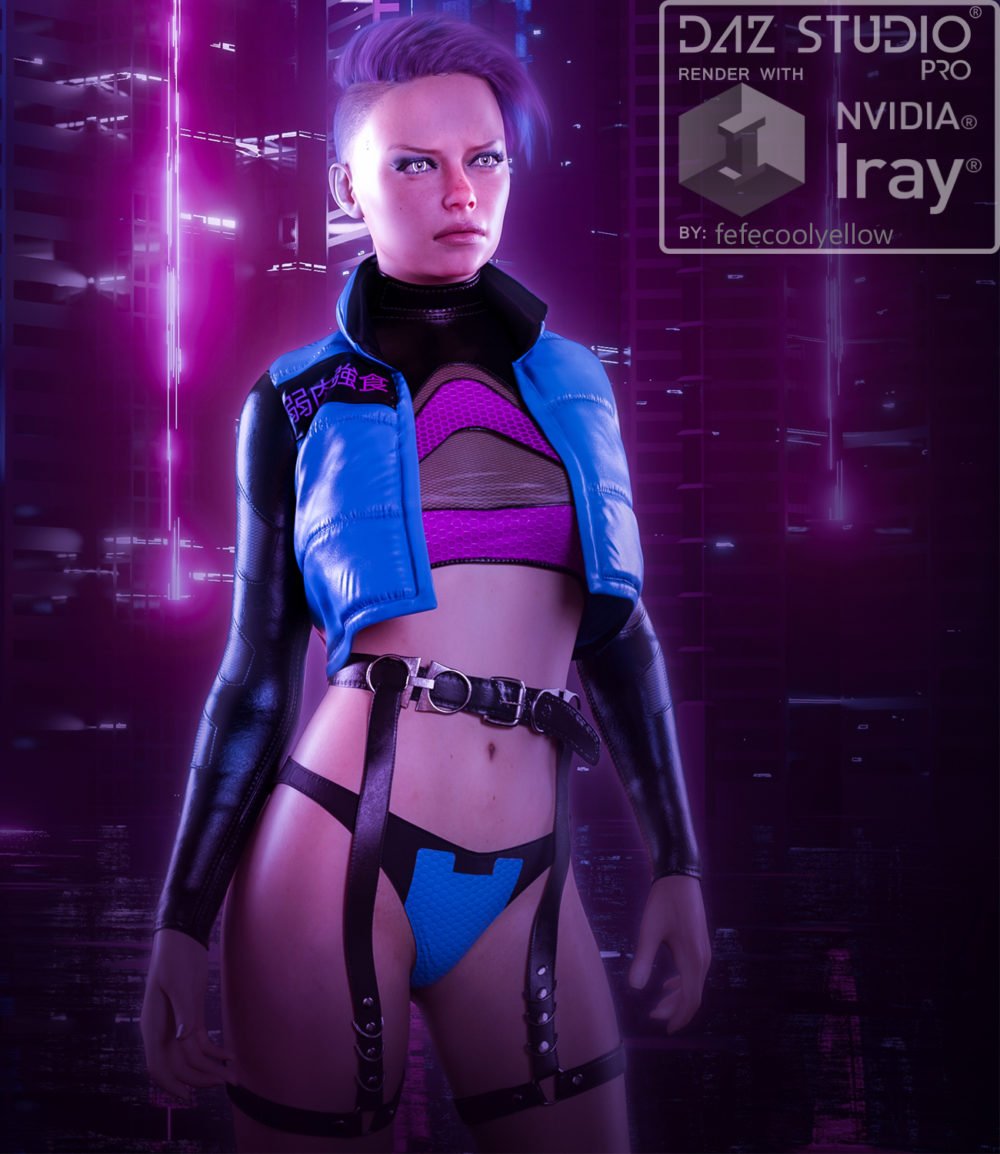 Midnight Runner Dforce Outfit For Genesis 8and8 1 Female ⋆ Freebies Daz 3d