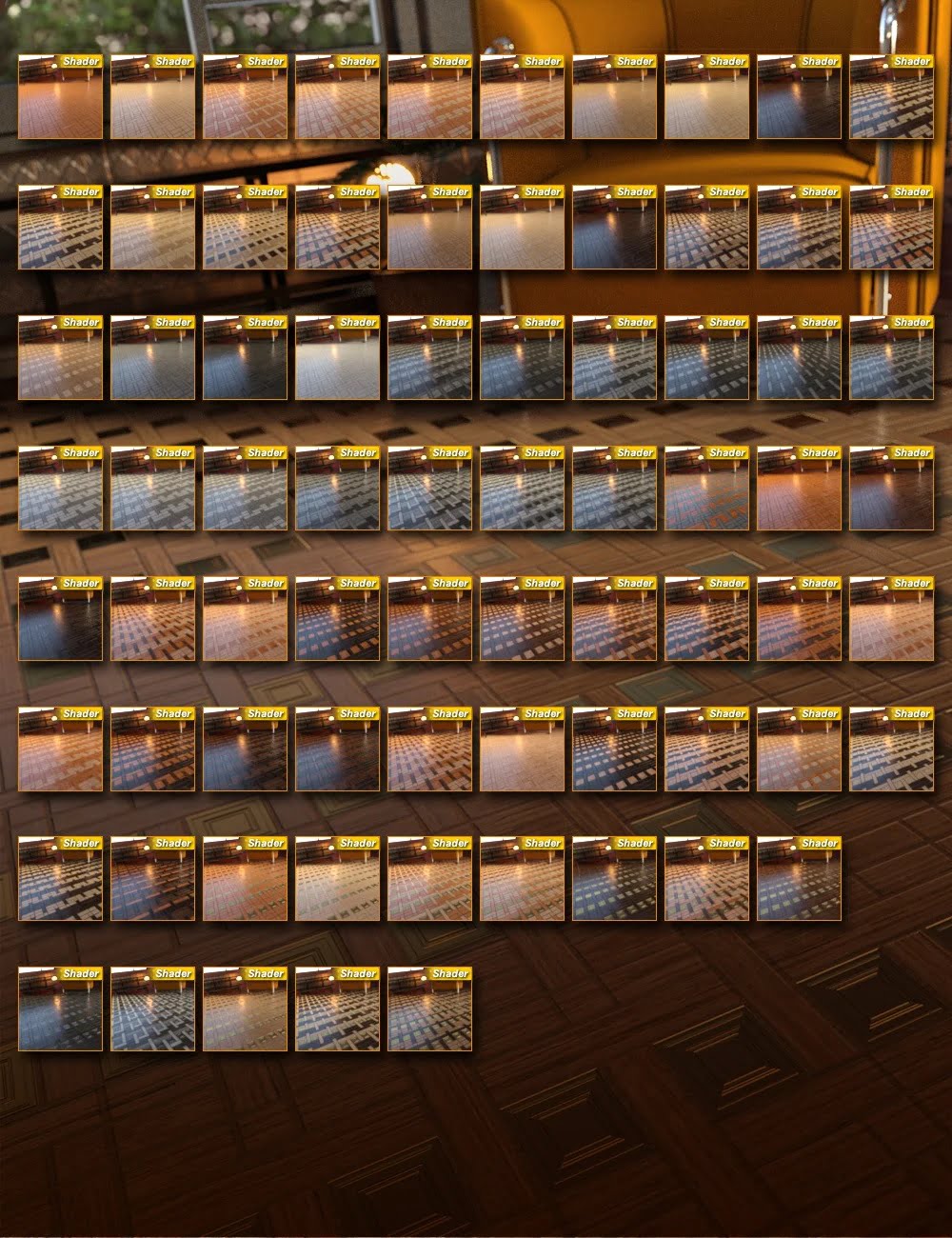 Parquet Flooring Shaders Vol 3