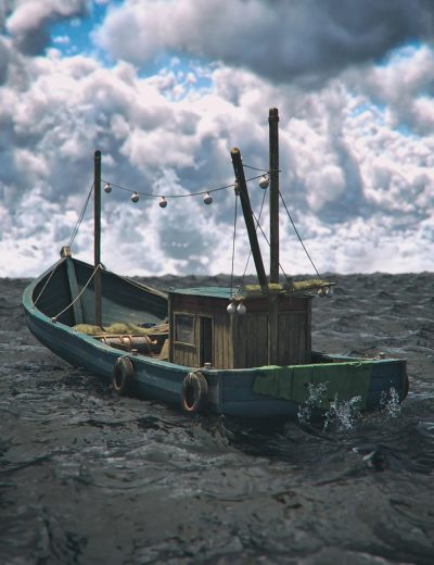 Wood-Fishing-Boat-3