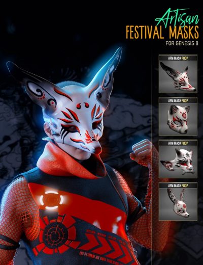 artisanfestivalmasksforgenesis800maindaz3d-2