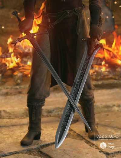 daz3d_FANTASYDEVOURERANDEXCALIBURSWORDS_MAINPRMO_WATERMARKED-2