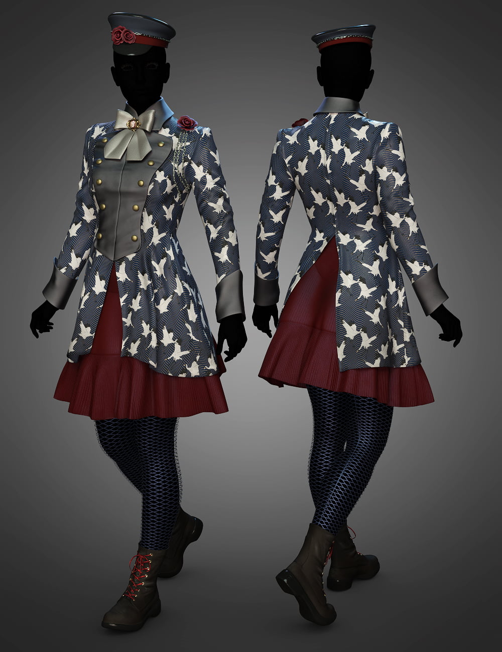 dForce Goodnight Outfit Textures