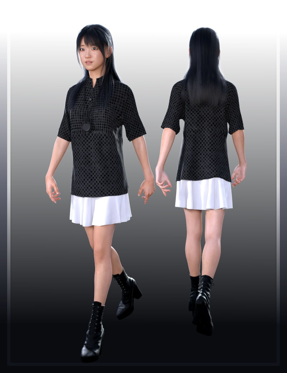 dForce Late Spring Outfit for Genesis 8 Female