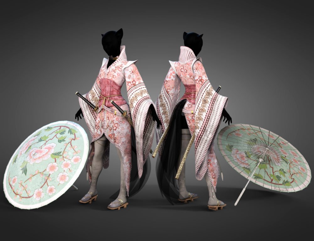 dForce Maho Outfit Textures