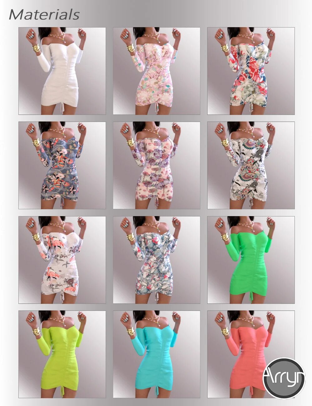 dForce Mira Outfit for Genesis 8.1 Females