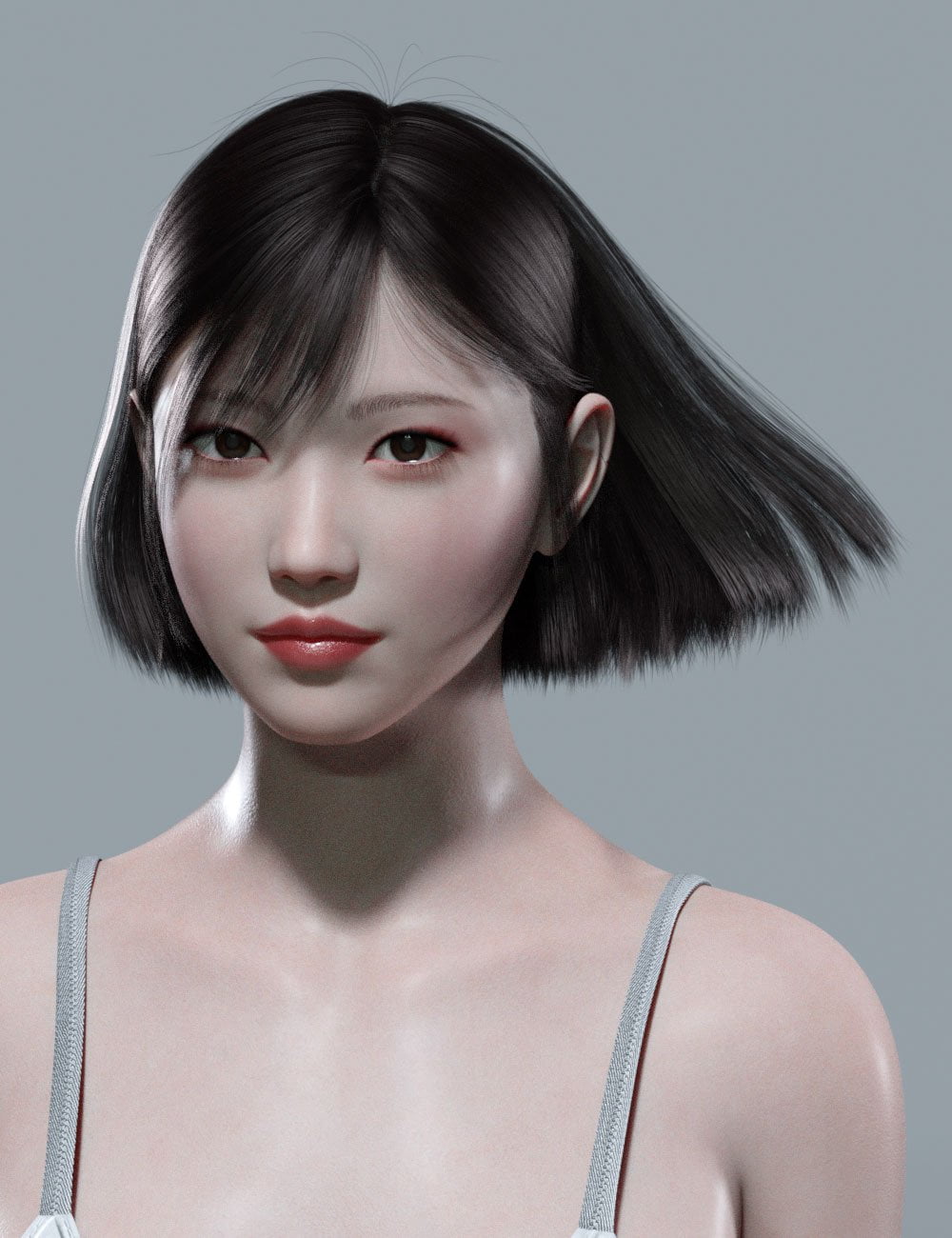 HY Bob Hair for Genesis 8 and 8.1 Females