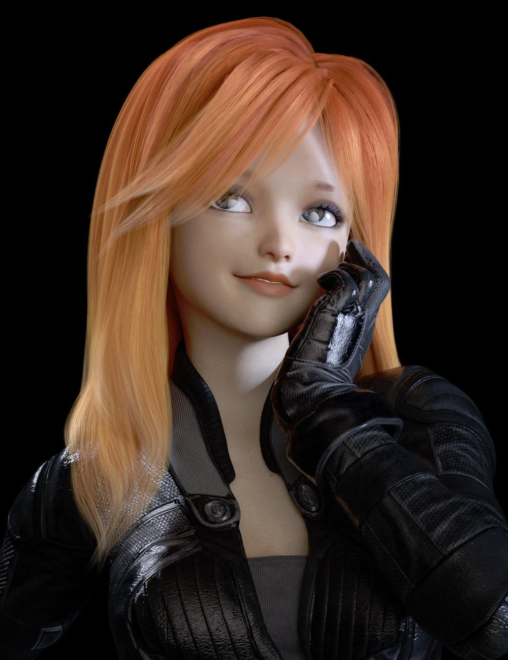 Kiko Hair for Genesis 8 and 8.1 Females ⋆ Freebies Daz 3D