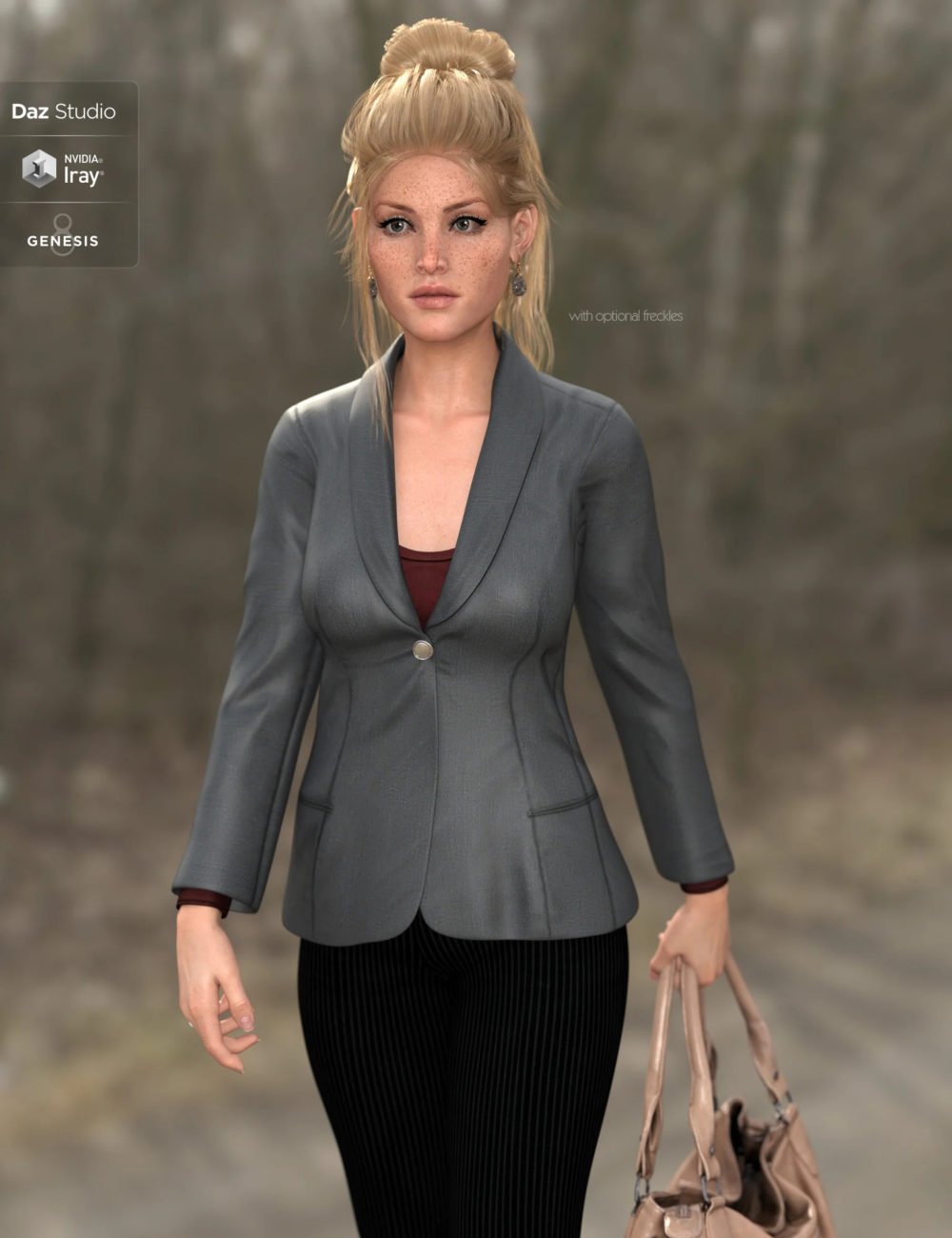 Odeeta HD for Genesis 8 Females