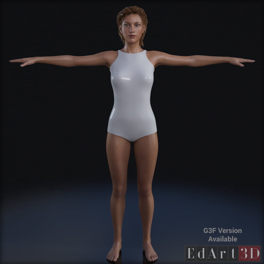 Universal Swimsuit Mesh for G8F - Content Creator MR