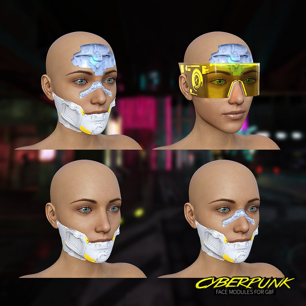 Cyberpunk Faces Modules for G8F