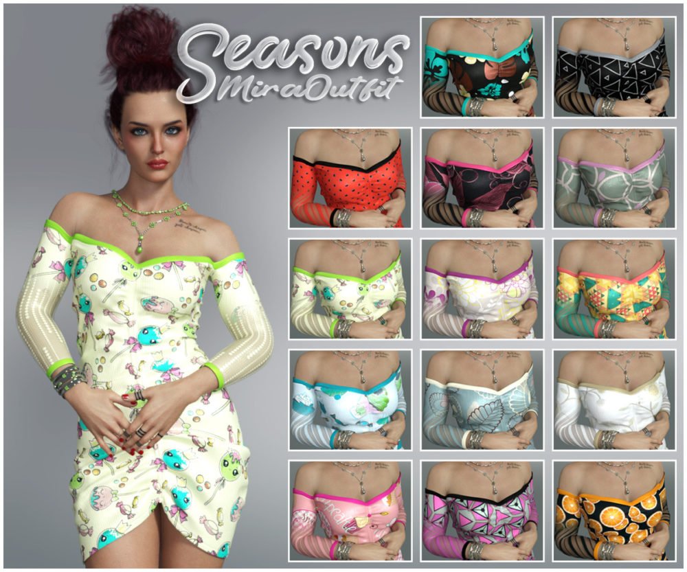 Seasons Mira Outfit G8F