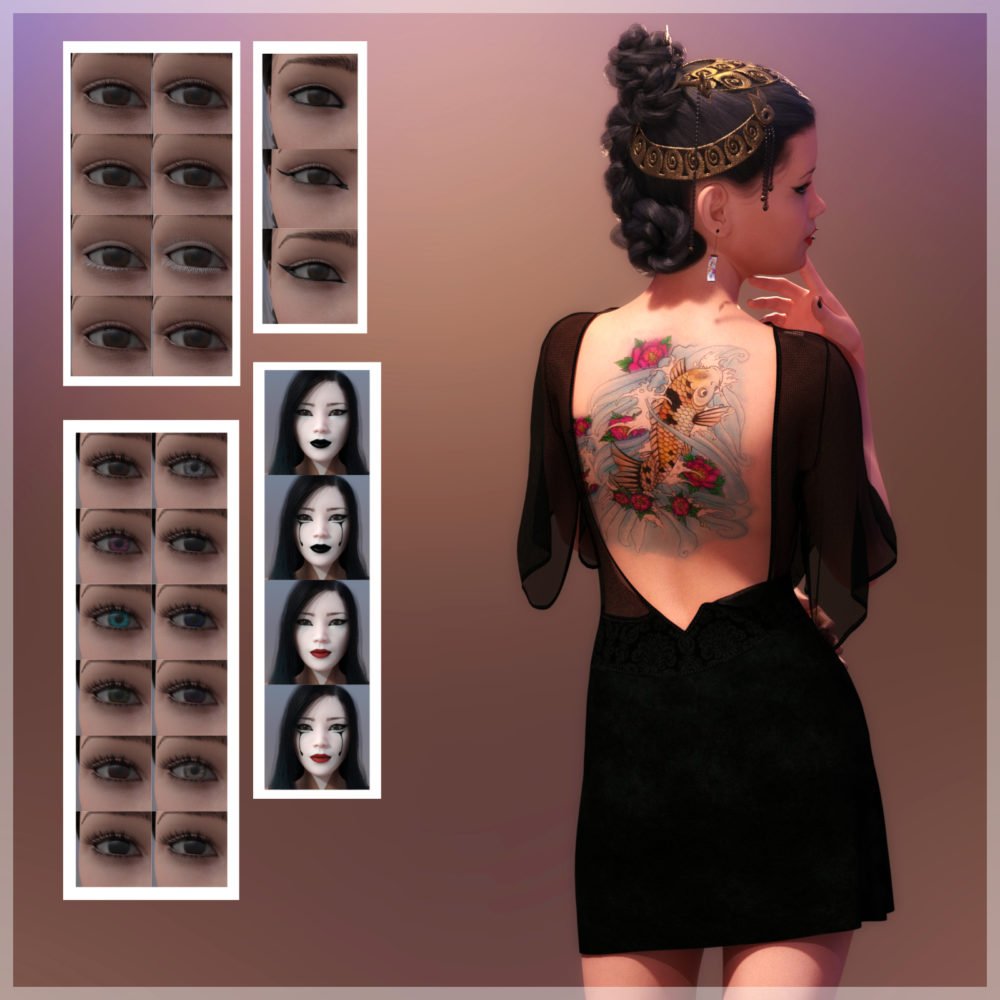 CW_Mayumi for Genesis 8 Female