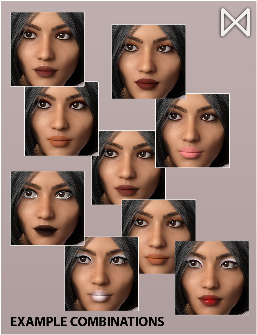 Makeup System for Genesis 8 Female