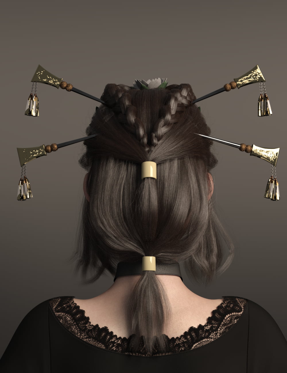 She Hair for Genesis 8 and 8.1 Female