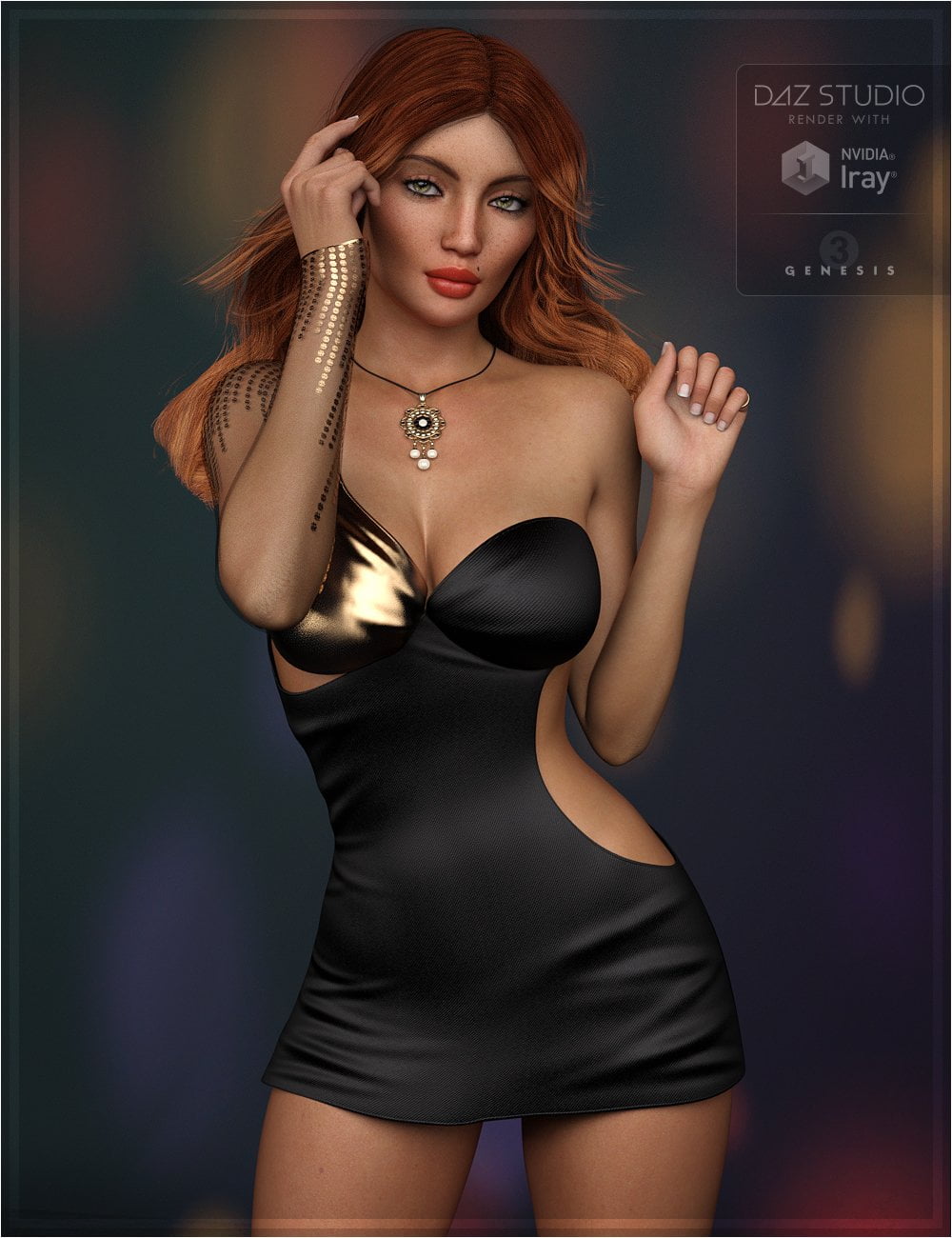 Lizzie for Genesis 3 Female