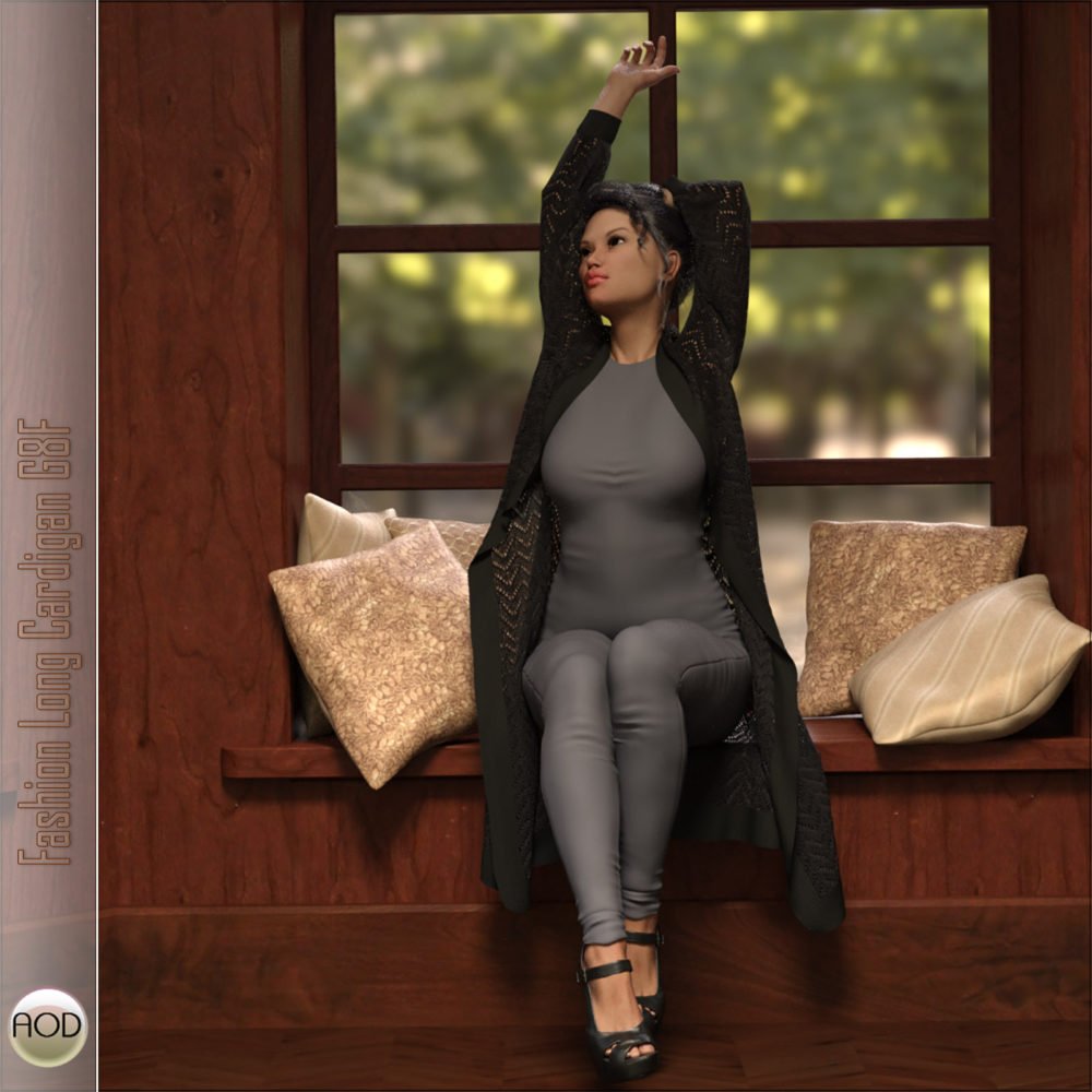 Fashion Long Cardigan G8F