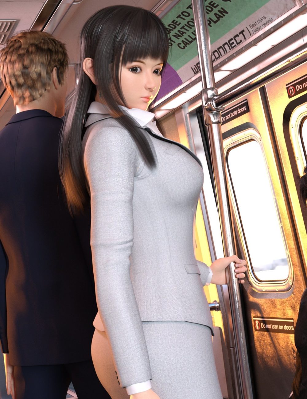 Mio Character and Mio Hair for Genesis 8 and 8.1 Females