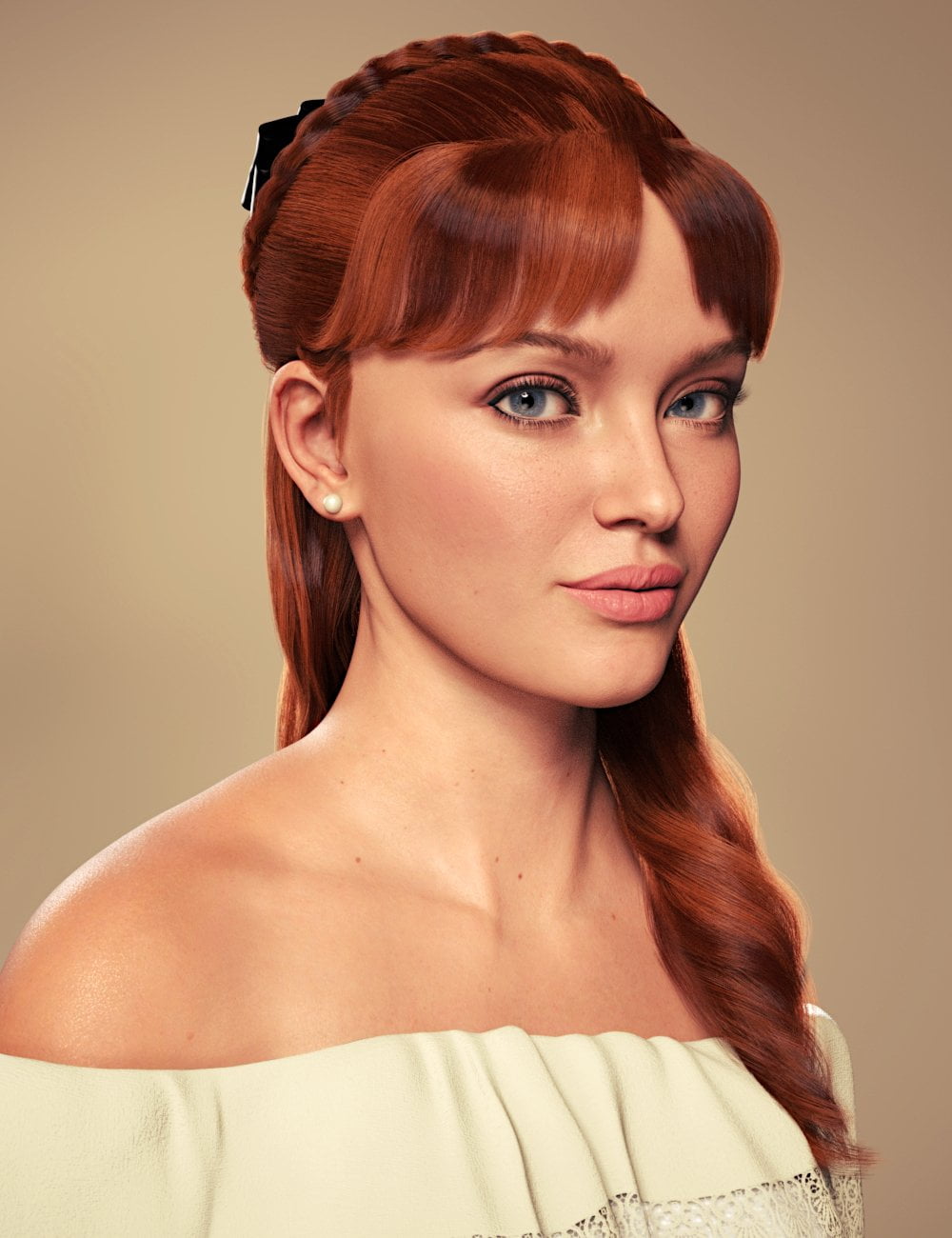 Debutante Hair for Genesis 8 and 8.1 Female