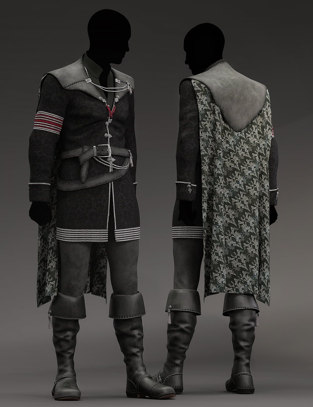 dForce Charming Ever After Outfit Textures