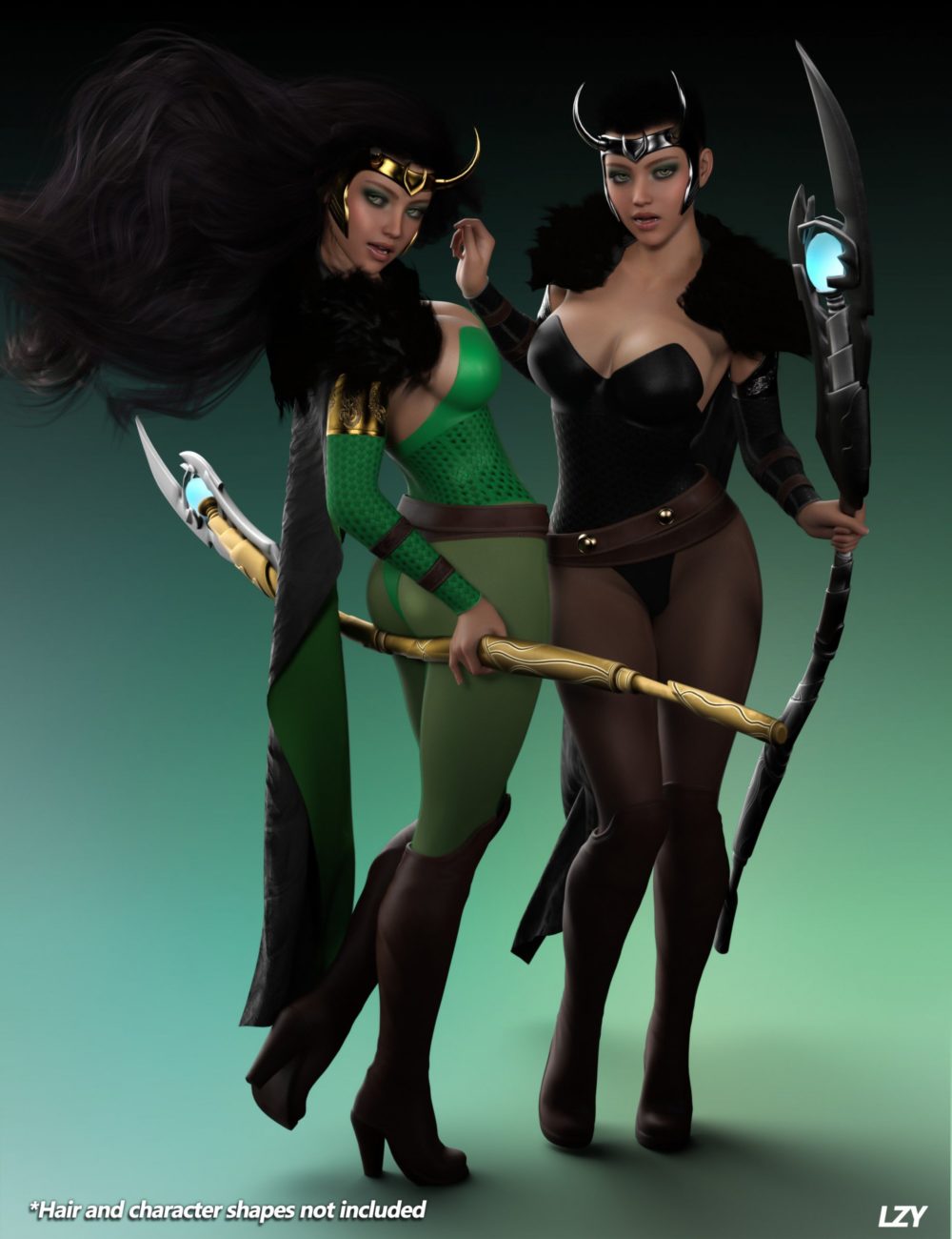 Lady Loki For Genesis 8 Female